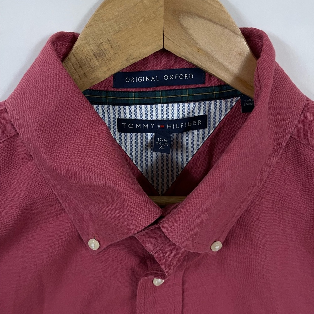 Vintage Tommy Hilfiger Magenta Button Down